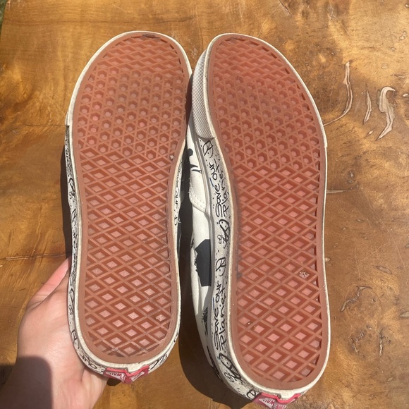 Unisex World Map Vans Skater Shoes - Picture 5 of 8